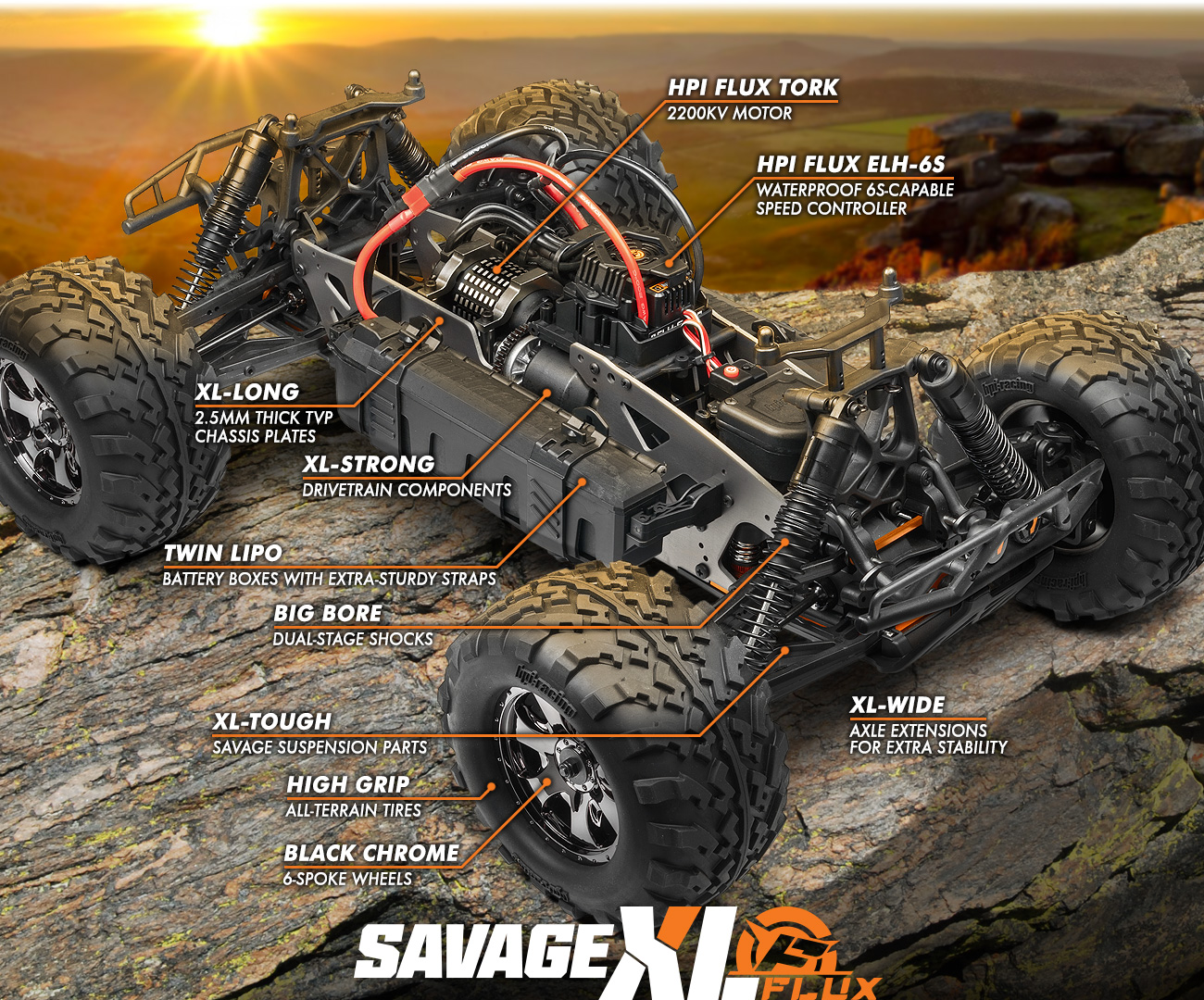 hpi savage xl flux rtr