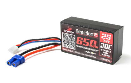 Batterie LiPo 650mAh et chargeur USB .5A