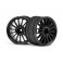 WR8 Tarmac Wheel Black (2.2inch57X35Mm/2Pcs)