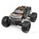 DISC.. NITRO GT-3 TRUCK PAINTED BODY (SILVER/GUNMETAL)