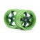 WORK MEISTER S1 WHEEL GREEN (3MM OFFSET/2PCS)