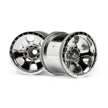 Warlock Wheel Chrome (2.2In/2Pcs)