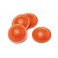 Red Shock Membranes (4 Pcs)