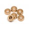 DISC.. METAL BUSHING 3x6x2.5mm (6pcs)