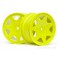 DISC.. ULTRA 7 WHEELS YELLOW 35mm (2pcs)