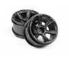 6-Shot Mt Wheel (Black/2Pcs)