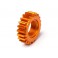 DISC.. THREADED PINION 22Tx12mm (1M) (ORANGE)