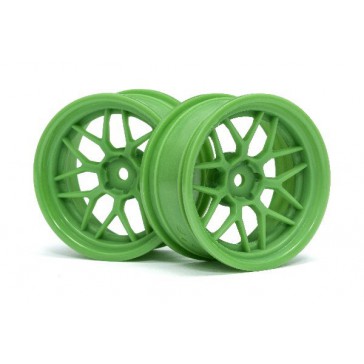 Tech 7 Wheel Green 52X26X+6Mm Offset (2Pcs)