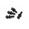 DISC.. BALL STUD 4.7x14mm (BLACK/4pcs)