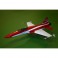 DISC.. F20 Tigershark Red & White 70 mm Single Fan Jets