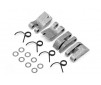 Aluminum Quadra Clutch Shoe/Spring Set
