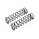 DISC.. SHOCK SPRING 14x60x1.1mm 11.3coils (46gf/BLK/2pcs)