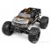 DISC.. NITRO GT-3 TRUCK PAINTED BODY (SILVER/BLACK)