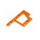 DISC.. Centre Gearbox Mounting Plate Trophy Truggy Flux (Orange)