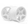 DISC.. ULTRA 5 WHEEL WHITE (2.2in/60x38mm)