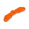 DISC.. Rear Suspension Holder 7075 Trophy Truggy (Orange)