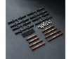 DISC.. CMX Alum. link set (252mm) (brown)