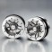 DISC.. Wheels 10-Spoked 1.9", Gray/Silver (2 pcs)