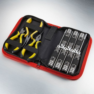 Tool kit 10 in 1 & bag 1-/0+/4,0/5,5/1,5/2,0/2,5/3,0mm