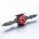 Complete Rear Axle V2 Titan/Red for Axial SCX10