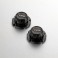 DISC.. Wheel Hub Black (2 pcs)