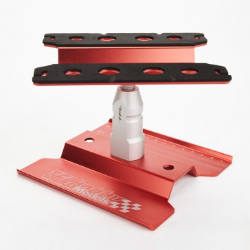 Car Maintenance Stand high 1/10 Rotating Red