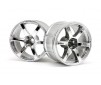 Lp35 Wheel Yokohama Avs Model T6 Chrome (2Pcs)
