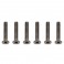 DISC.. TITANIUM SOCKET SCREWS COUNTERSUNK M3 X 15MM (6)