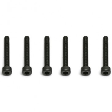 DISC.. 4-40 UNC x 1 CAP CAP HEAD SCREWS (6)