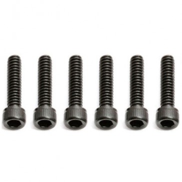 DISC.. 4-40 UNC x 7/16 CAP HEAD SCREWS (6)