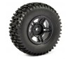 1:10 SC JIGSAW MOUNTED 5-SPOKE BLACK (SLASH RR/BLITZ)