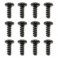 DISC.. FUTURA HEX PAN HEAD SELF TAPPING SCREW 4X10MM (12)