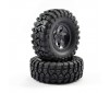 OUTBACK PRE-MOUNTED 6HEX/ TYRE (2) - BLACK