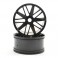 DISC.. FUTURA BLACK REAR WHEELS (PR)