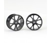 VANTAGE FRONT BUGGY WHEEL 2PCS - BLACK