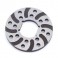 DISC.. STAINLESS STEEL MACHINED BRAKE DISC (RAMPAGE/OUTRAGE)