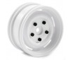 OUTBACK STEEL LOOK LUG WHEEL (2) - WHITE