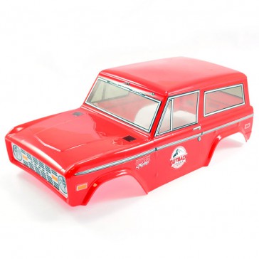 OUTBACK PAINTED TREKA BODYSHELL - RED