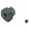 DISC.. VIPER MOTOR PINION 32DP 15T + SET SCREW BRUSHED VER.