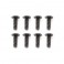 OUTBACK BUTTON HEAD SCREW M2*6 (8) ALLOY KNUCKLE KINGPIN