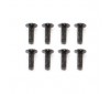 OUTBACK BUTTON HEAD SCREW M2*6 (8) ALLOY KNUCKLE KINGPIN