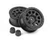 Cr-10 Wheel 1.9 (Black/2Pcs)