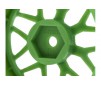 Tech 7 Wheel Green 52X26X+6Mm Offset (2Pcs)