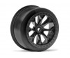 8-Shot Sc Wheel (Black/2Pcs)