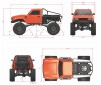 DISC.. Crawling kit - Demon SR4-C 1/10