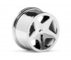 Q32 Super Star Wheel Set F/R Chrome18X10/18X14/ X4