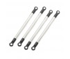 OUTBACK 2.0 NICKEL PLATED STEEL SIDE LINKAGE 74MM (4PC)