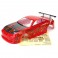 BANZAI PRE-PAINTED BODY SHELL W/DECALS & WING - RED