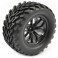 BUGSTA MOUNTED WHEEL/TYRE COMPLETE PAIR - BLACK