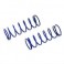 DISC.. RC8.2 FRONT SPRING 4.65 BLUE